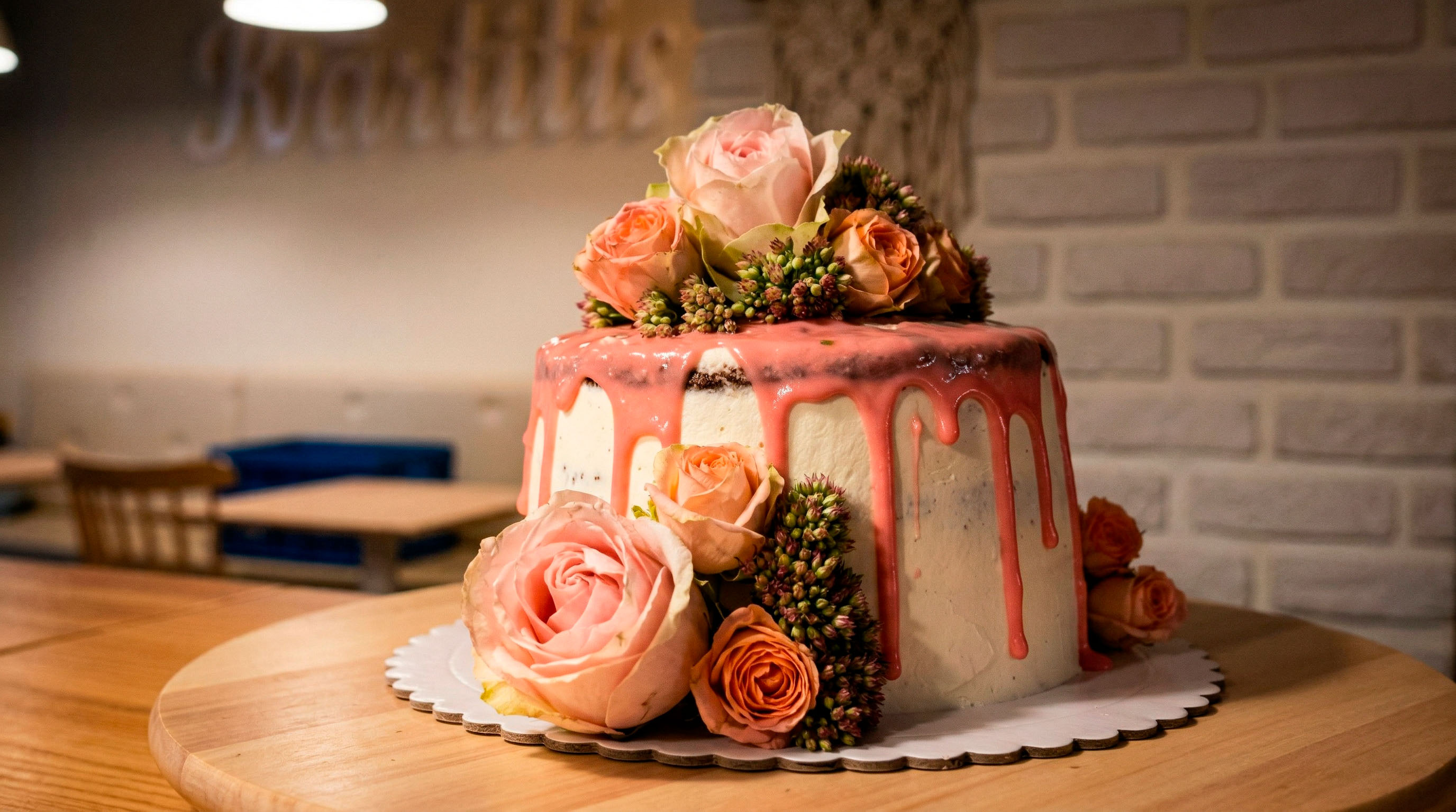 Croissant recién horneado